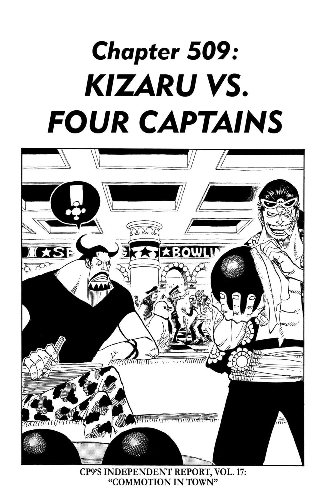One Piece Manga Manga Chapter - 509 - image 1