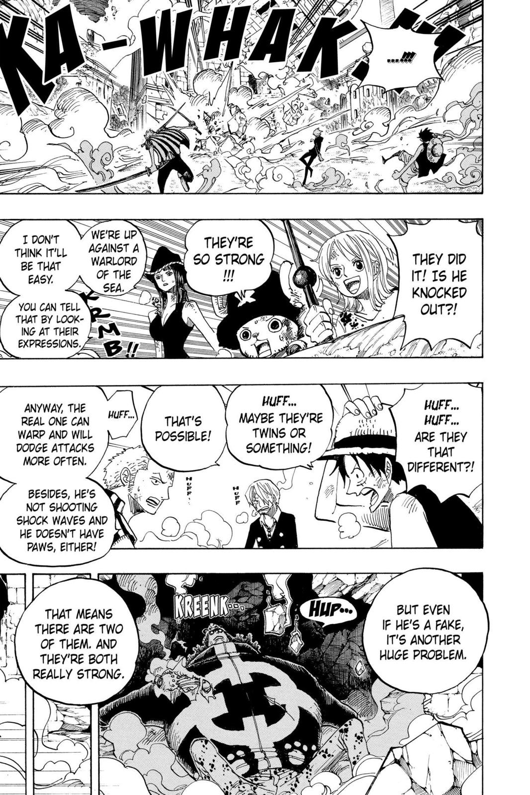 One Piece Manga Manga Chapter - 509 - image 5
