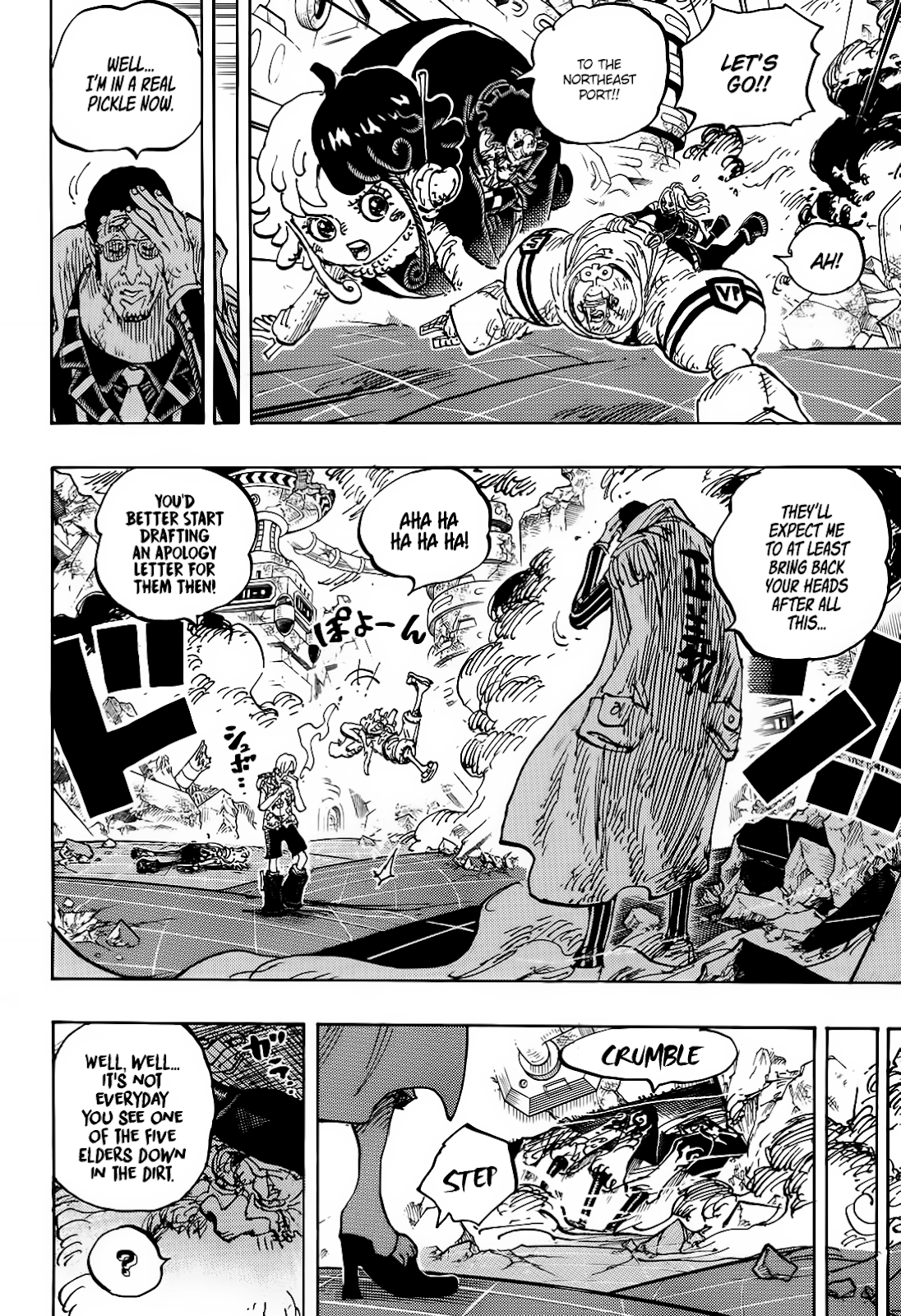 One Piece Manga Manga Chapter - 1107 - image 11