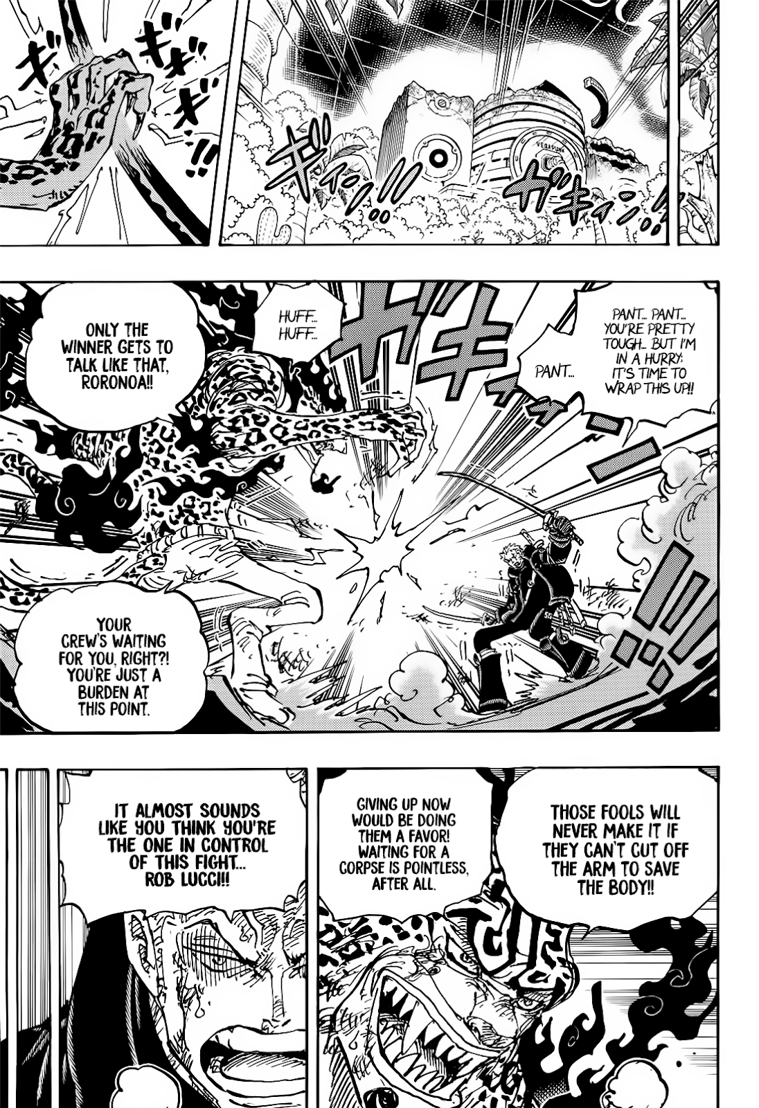 One Piece Manga Manga Chapter - 1107 - image 5