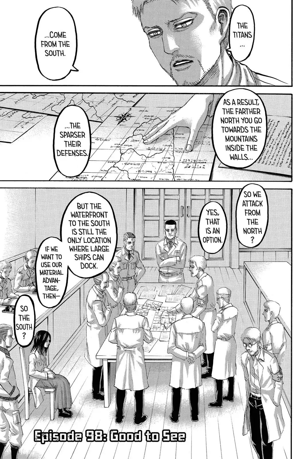 Attack on Titan Manga Manga Chapter - 98 - image 2