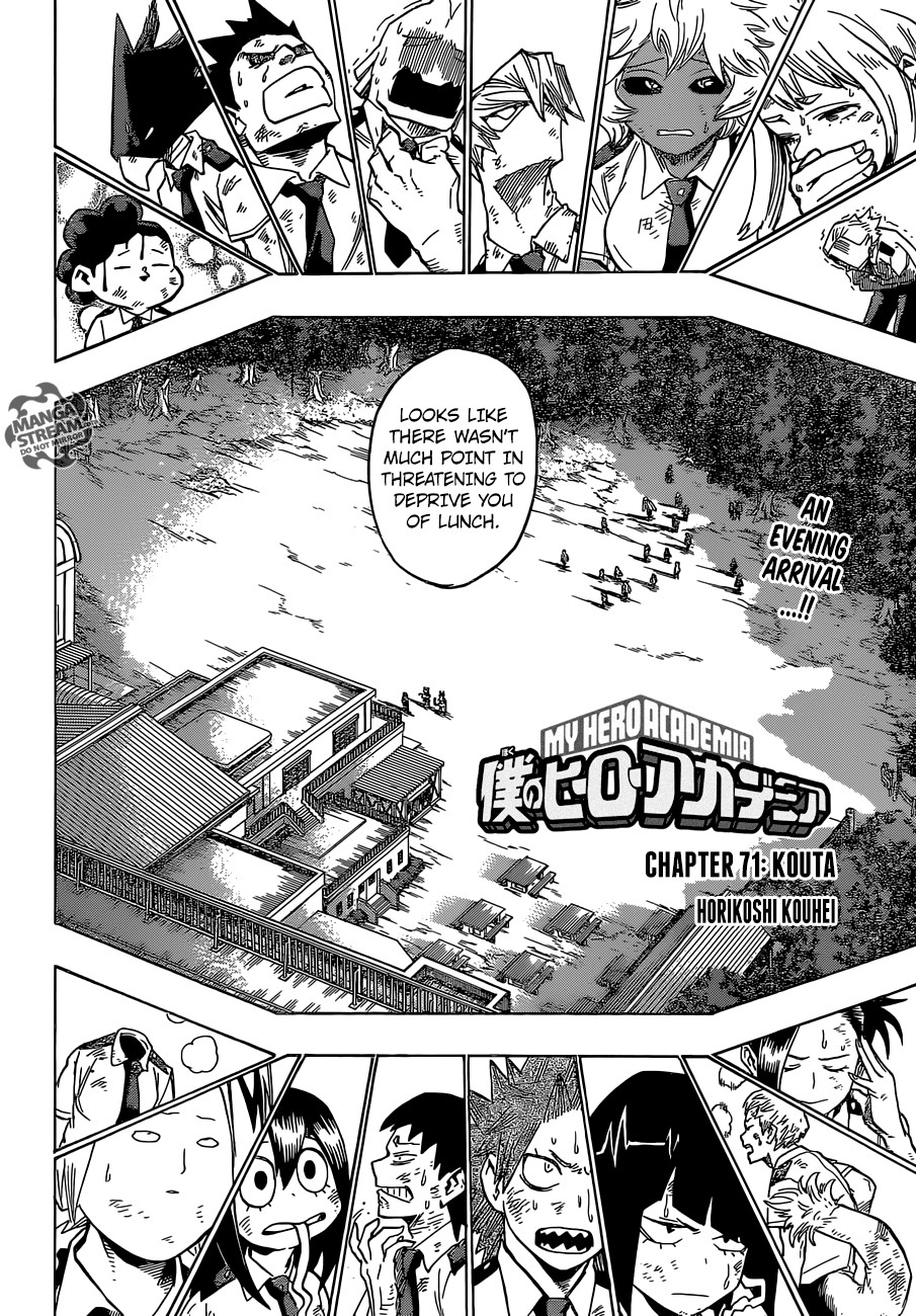 My Hero Academia Manga Manga Chapter - 71 - image 4