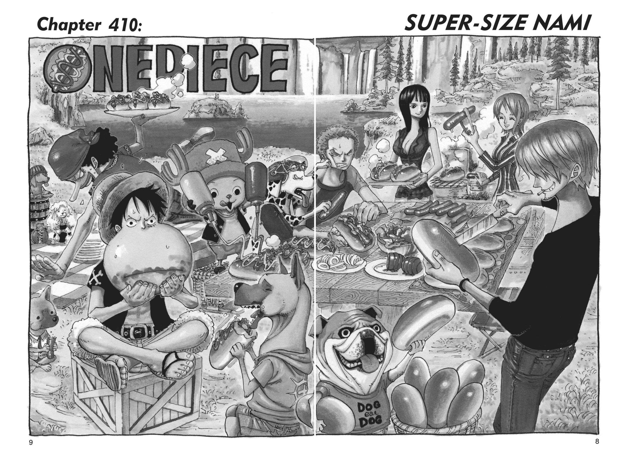 One Piece Manga Manga Chapter - 410 - image 8