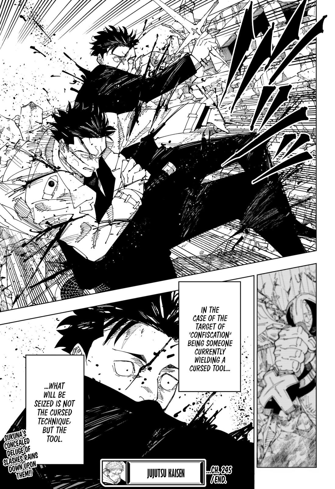 Jujutsu Kaisen Manga Chapter - 245 - image 19