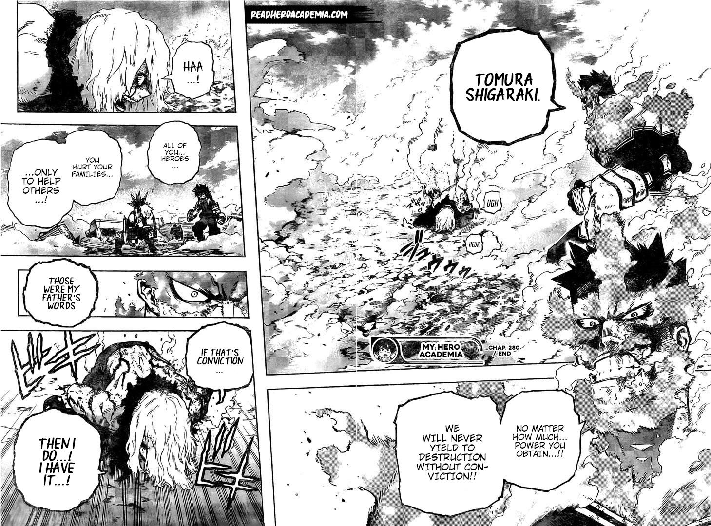 My Hero Academia Manga Manga Chapter - 280 - image 17