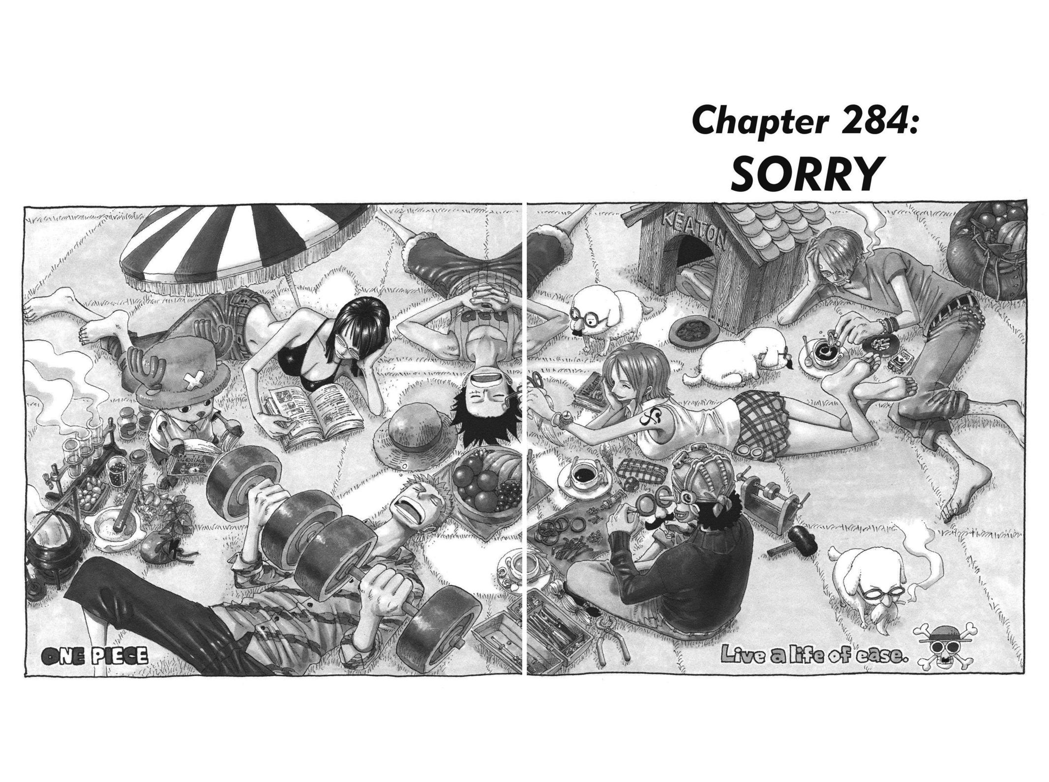 One Piece Manga Manga Chapter - 284 - image 1
