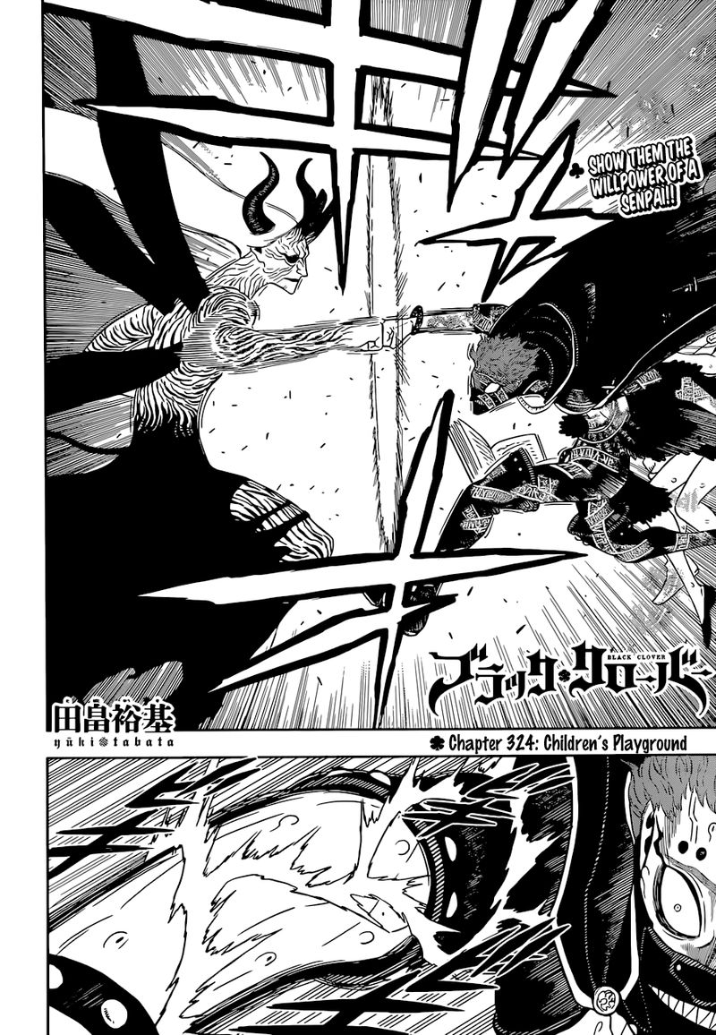 Black Clover Manga Manga Chapter - 324 - image 2