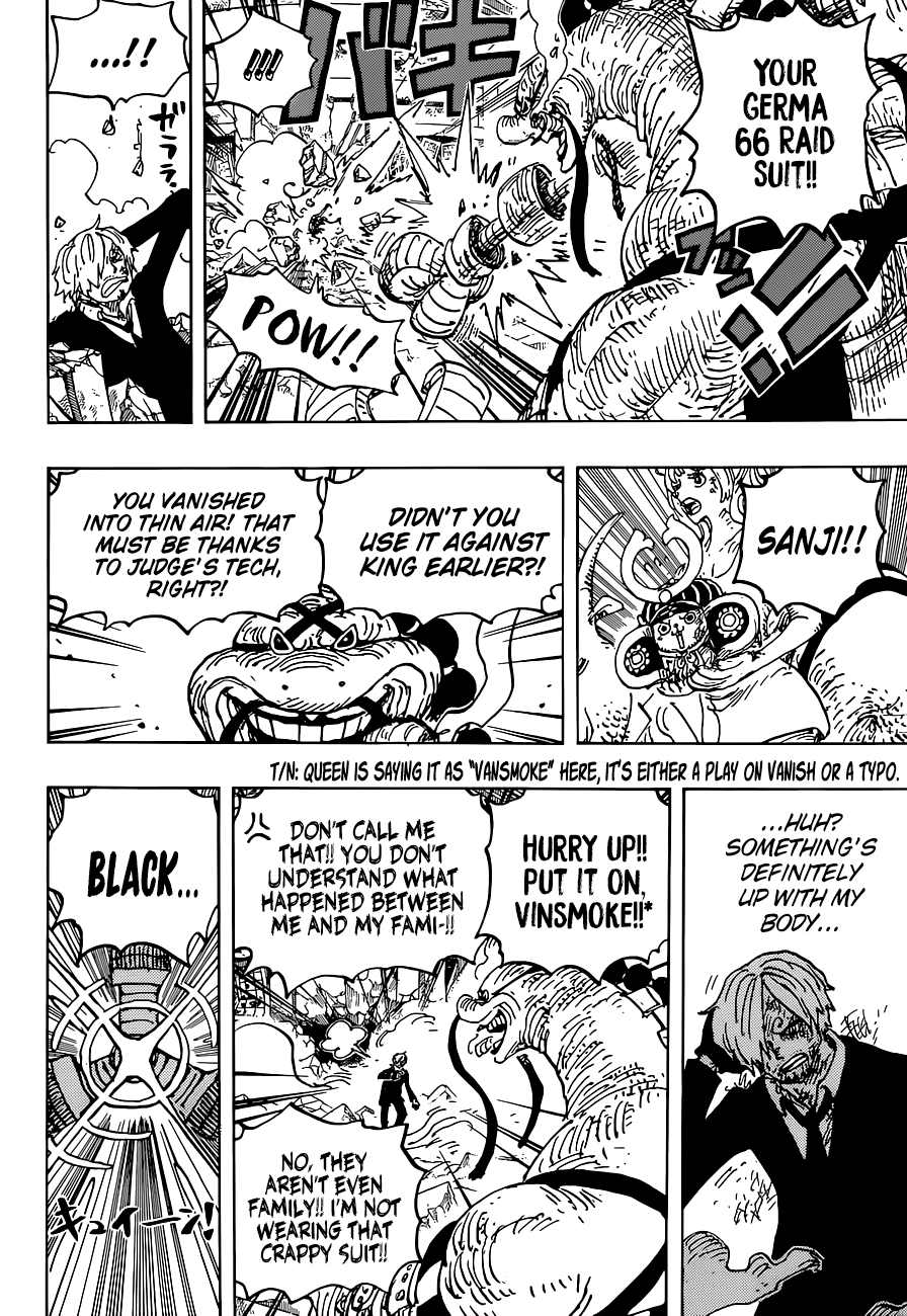 One Piece Manga Manga Chapter - 1028 - image 11