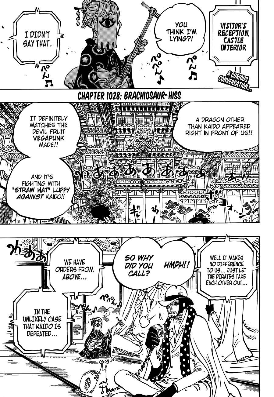 One Piece Manga Manga Chapter - 1028 - image 4