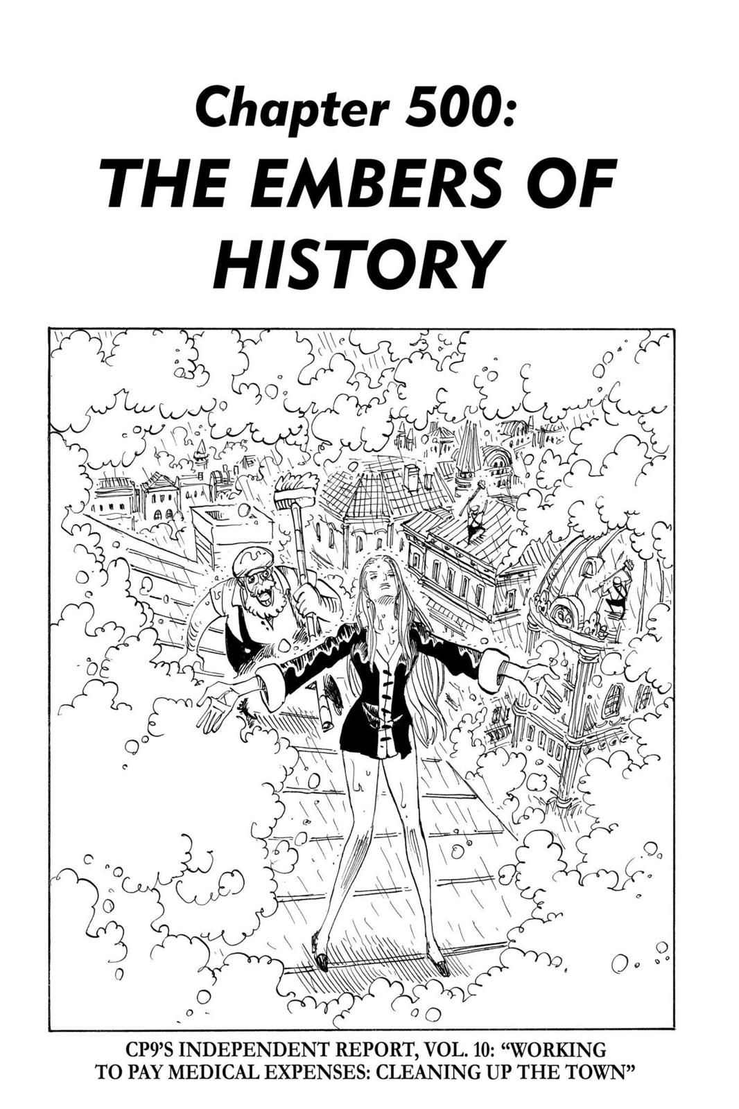 One Piece Manga Manga Chapter - 500 - image 1