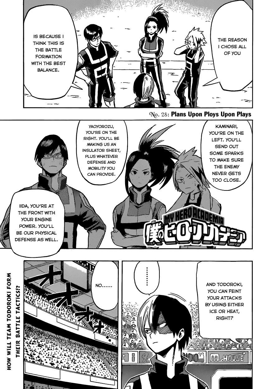 My Hero Academia Manga Manga Chapter - 28 - image 5