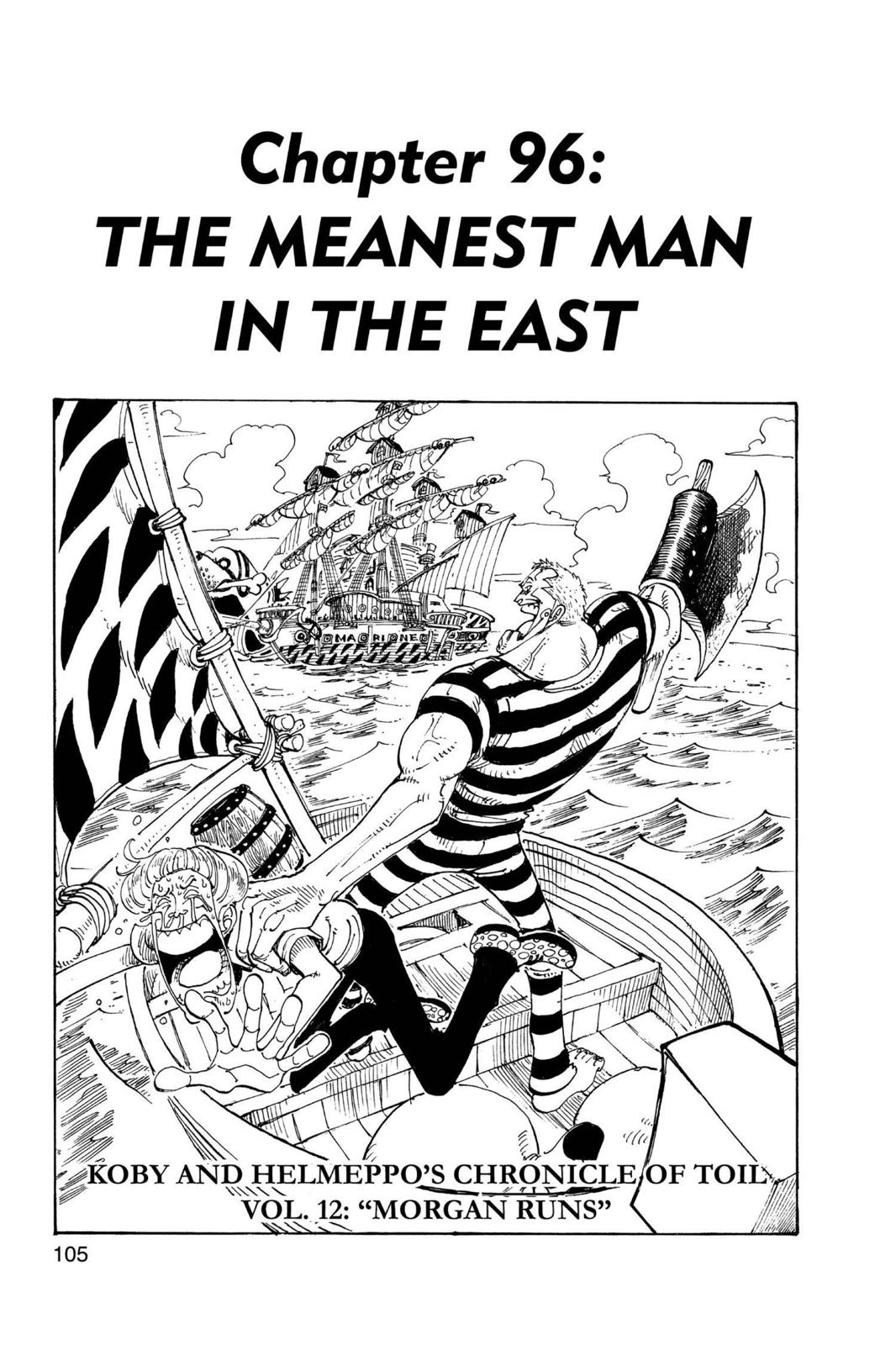 One Piece Manga Manga Chapter - 96 - image 1