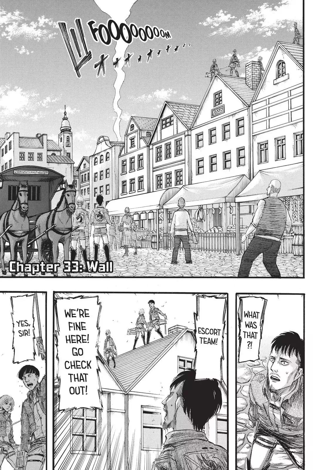 Attack on Titan Manga Manga Chapter - 33 - image 1
