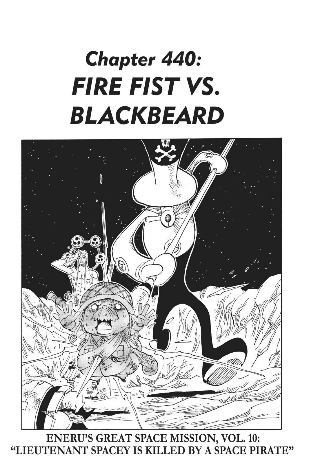 One Piece Manga Manga Chapter - 440 - image 1