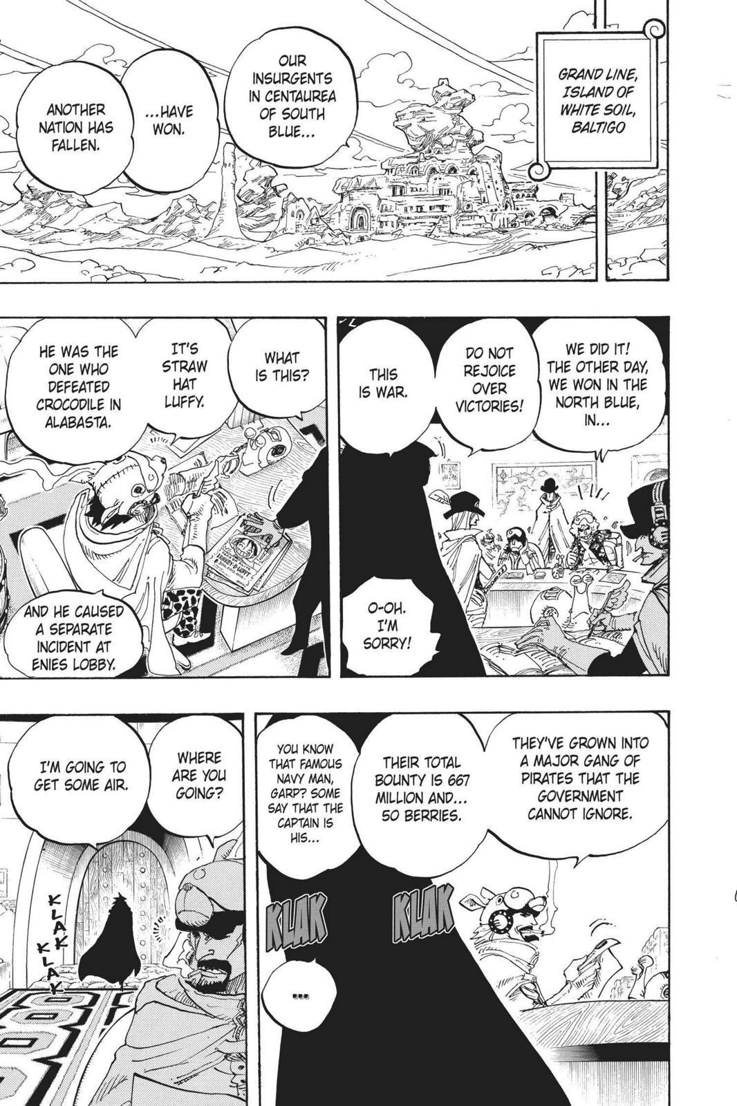 One Piece Manga Manga Chapter - 440 - image 9