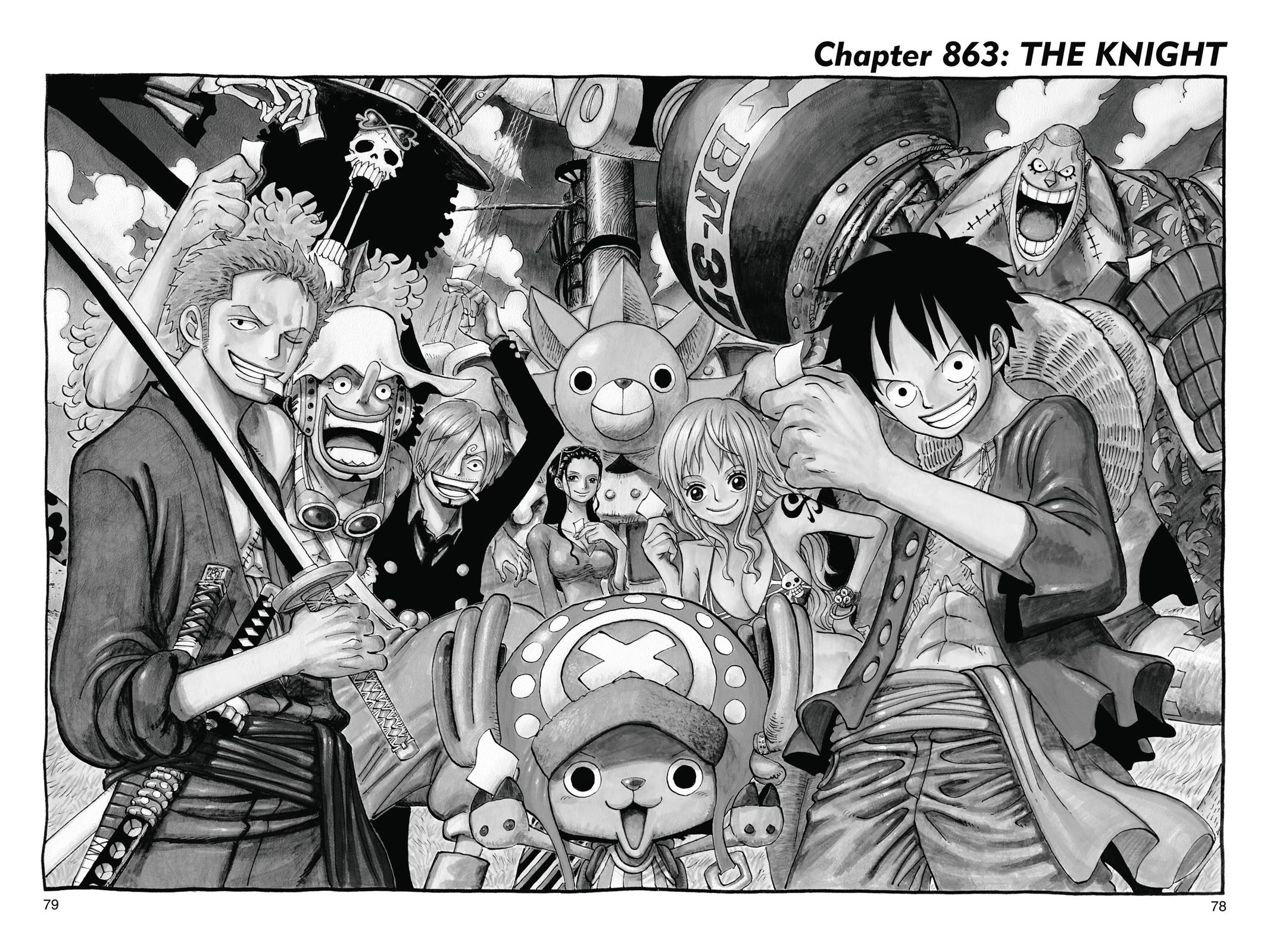 One Piece Manga Manga Chapter - 863 - image 1