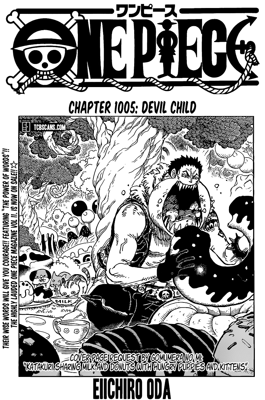 One Piece Manga Manga Chapter - 1005 - image 1