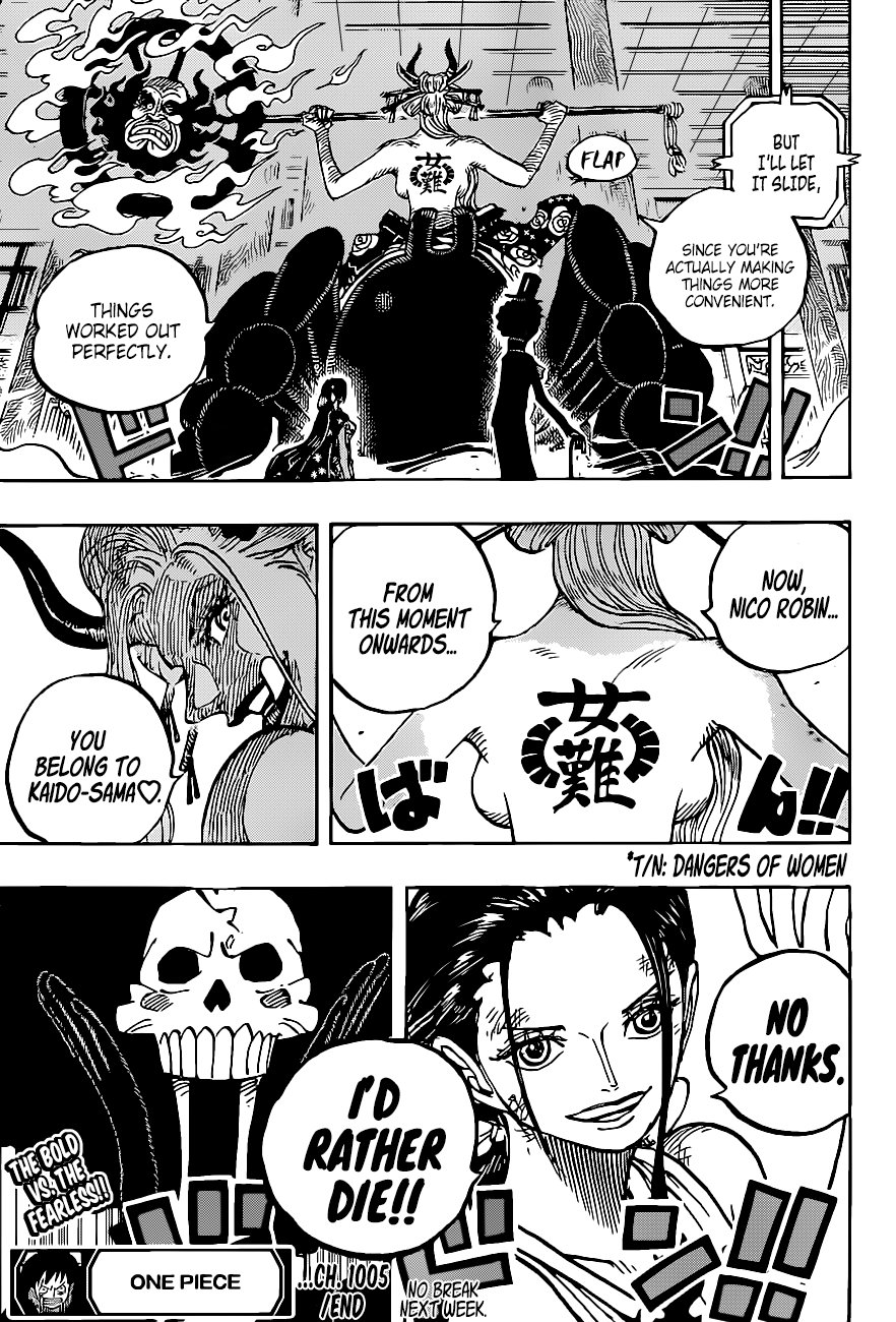 One Piece Manga Manga Chapter - 1005 - image 17