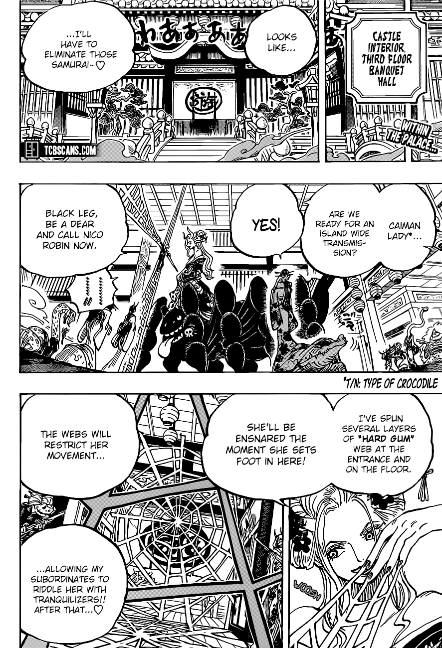 One Piece Manga Manga Chapter - 1005 - image 3