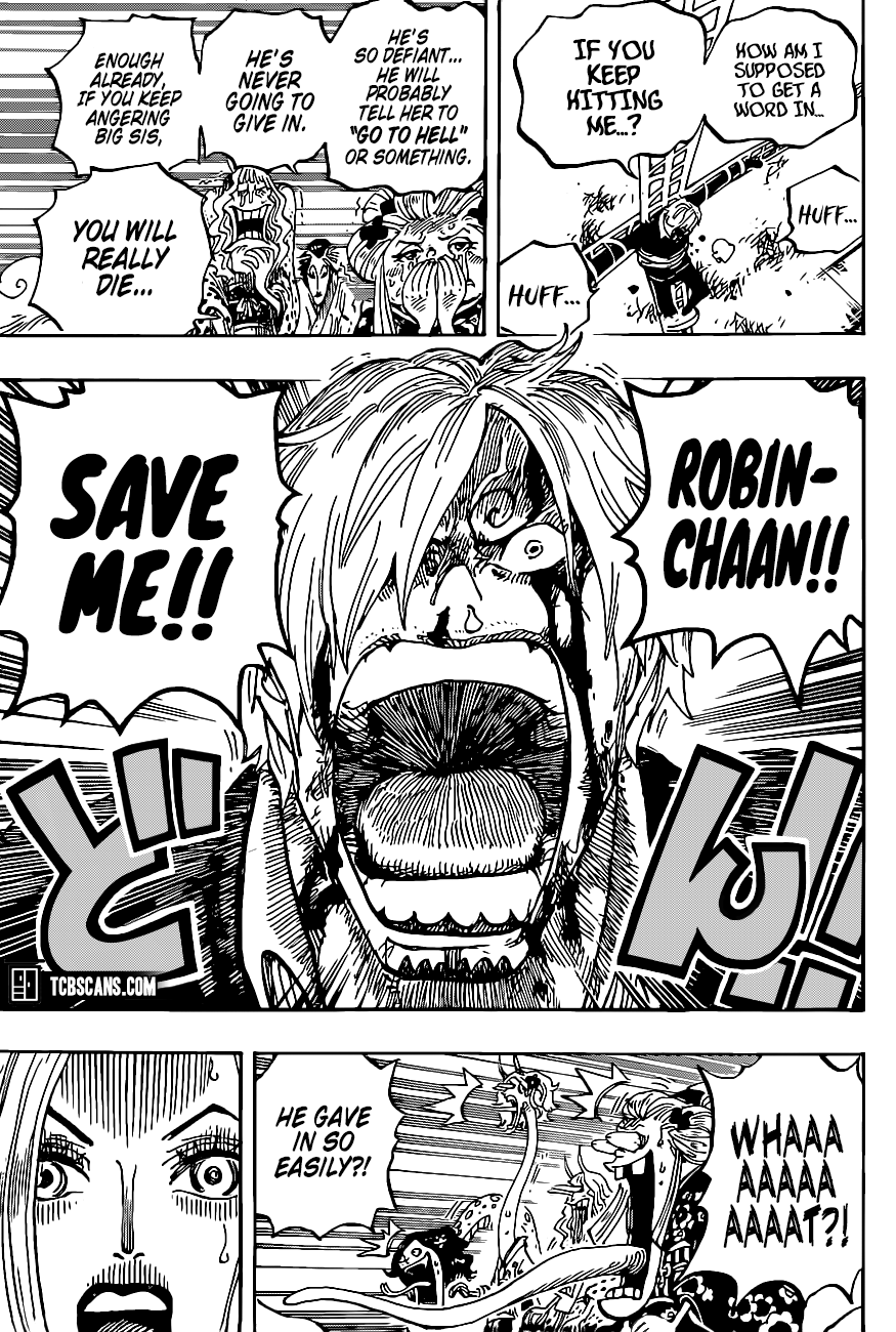 One Piece Manga Manga Chapter - 1005 - image 6