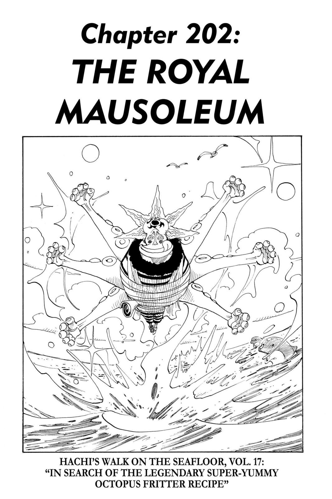 One Piece Manga Manga Chapter - 202 - image 1