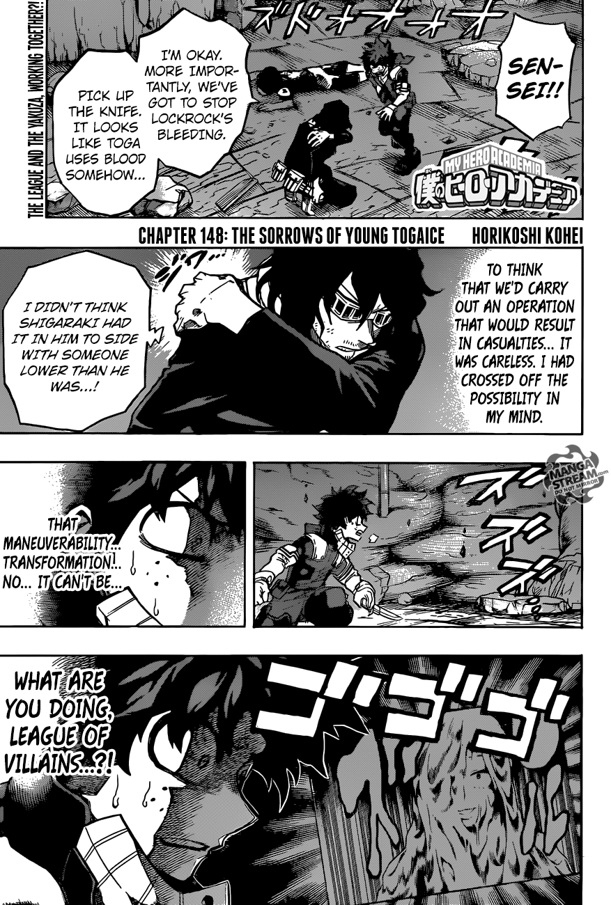My Hero Academia Manga Manga Chapter - 148 - image 1