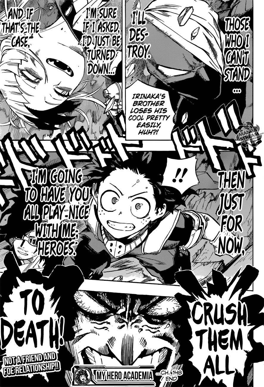 My Hero Academia Manga Manga Chapter - 148 - image 17