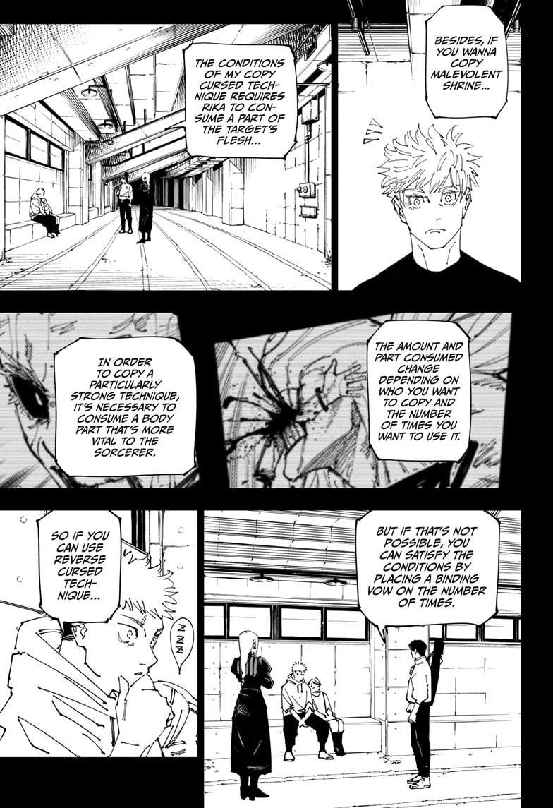 Jujutsu Kaisen Manga Chapter - 267 - image 5