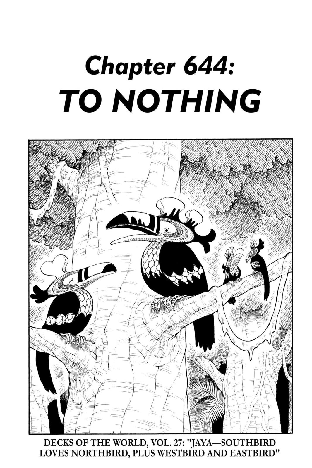 One Piece Manga Manga Chapter - 644 - image 1
