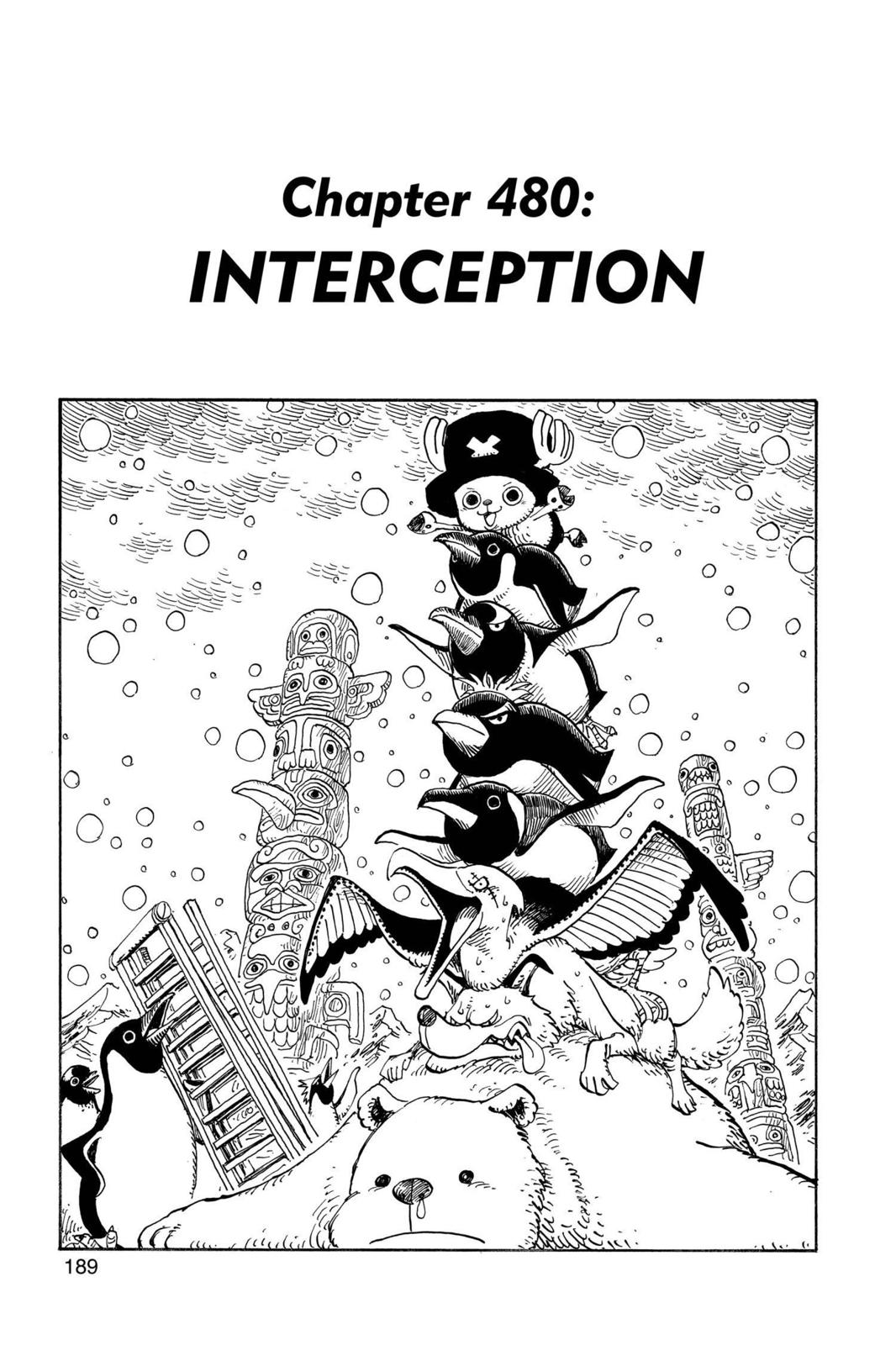 One Piece Manga Manga Chapter - 480 - image 1