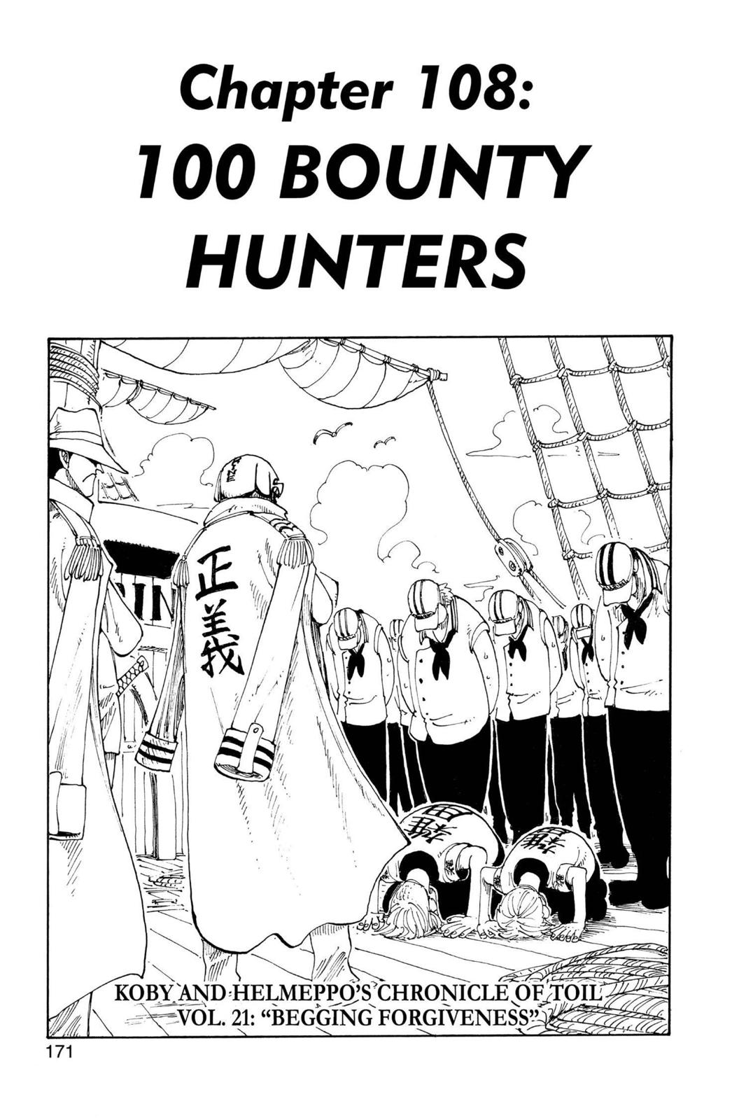 One Piece Manga Manga Chapter - 108 - image 1