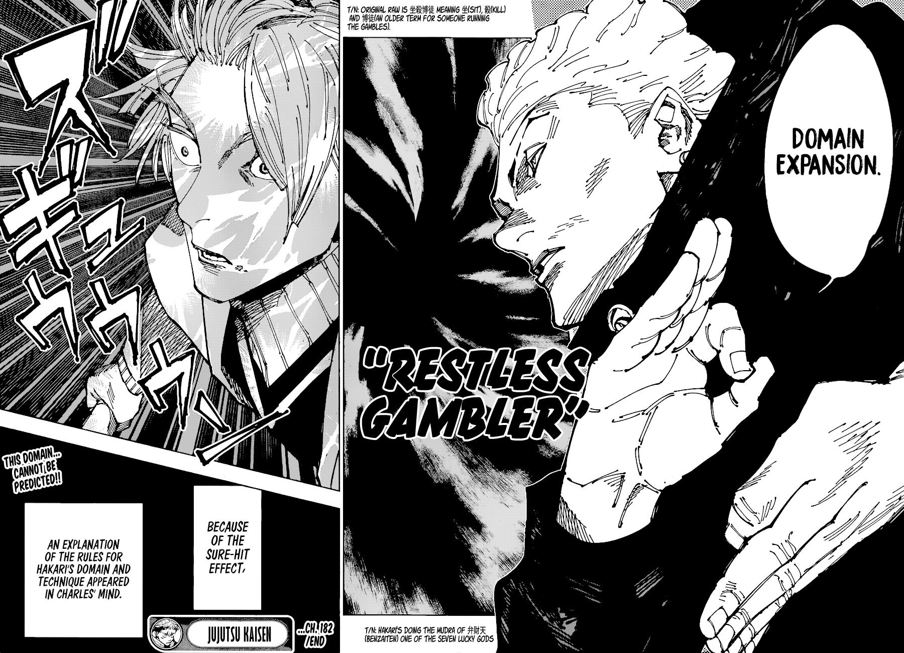 Jujutsu Kaisen Manga Chapter - 182 - image 18