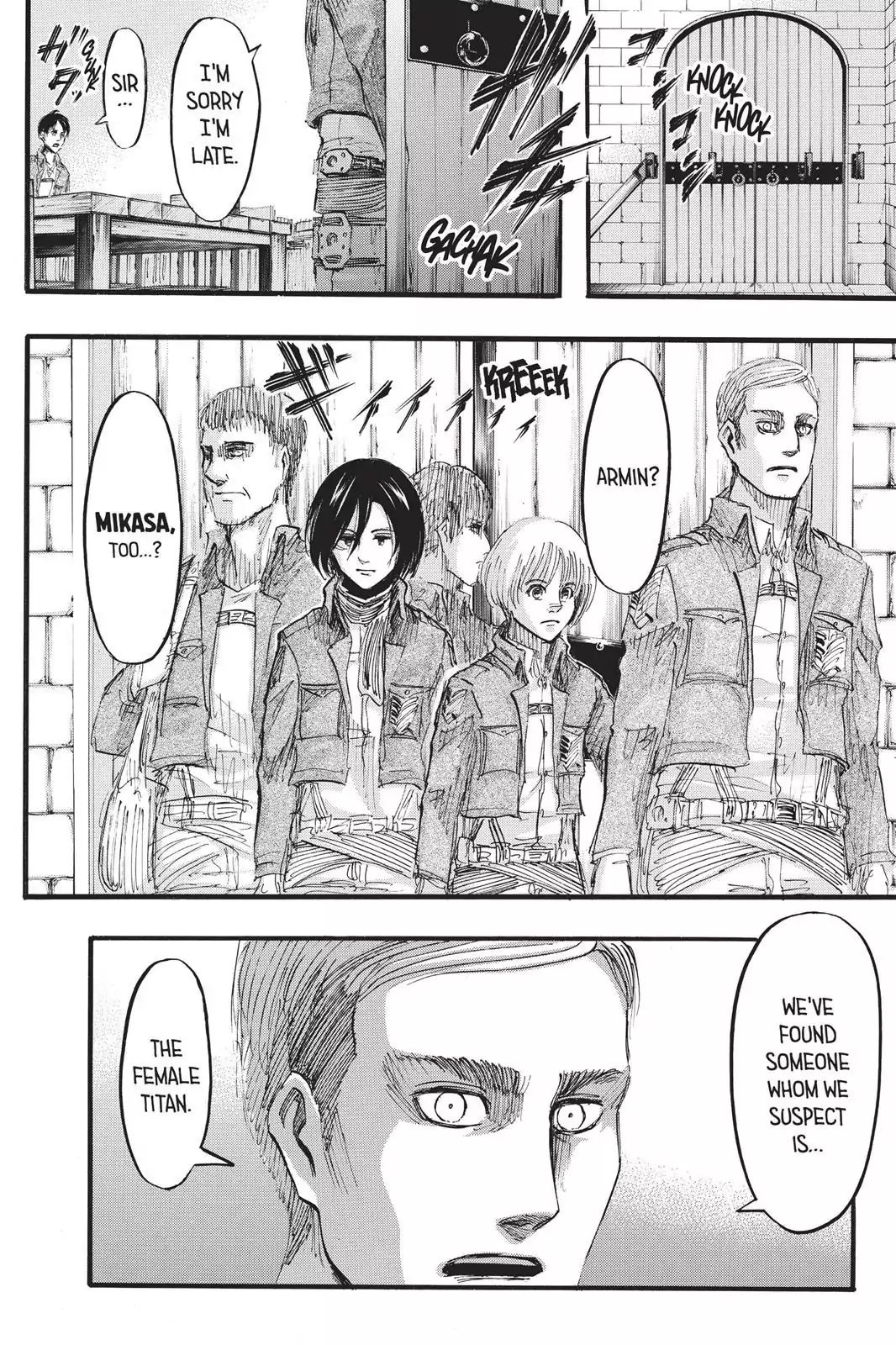 Attack on Titan Manga Manga Chapter - 32 - image 21
