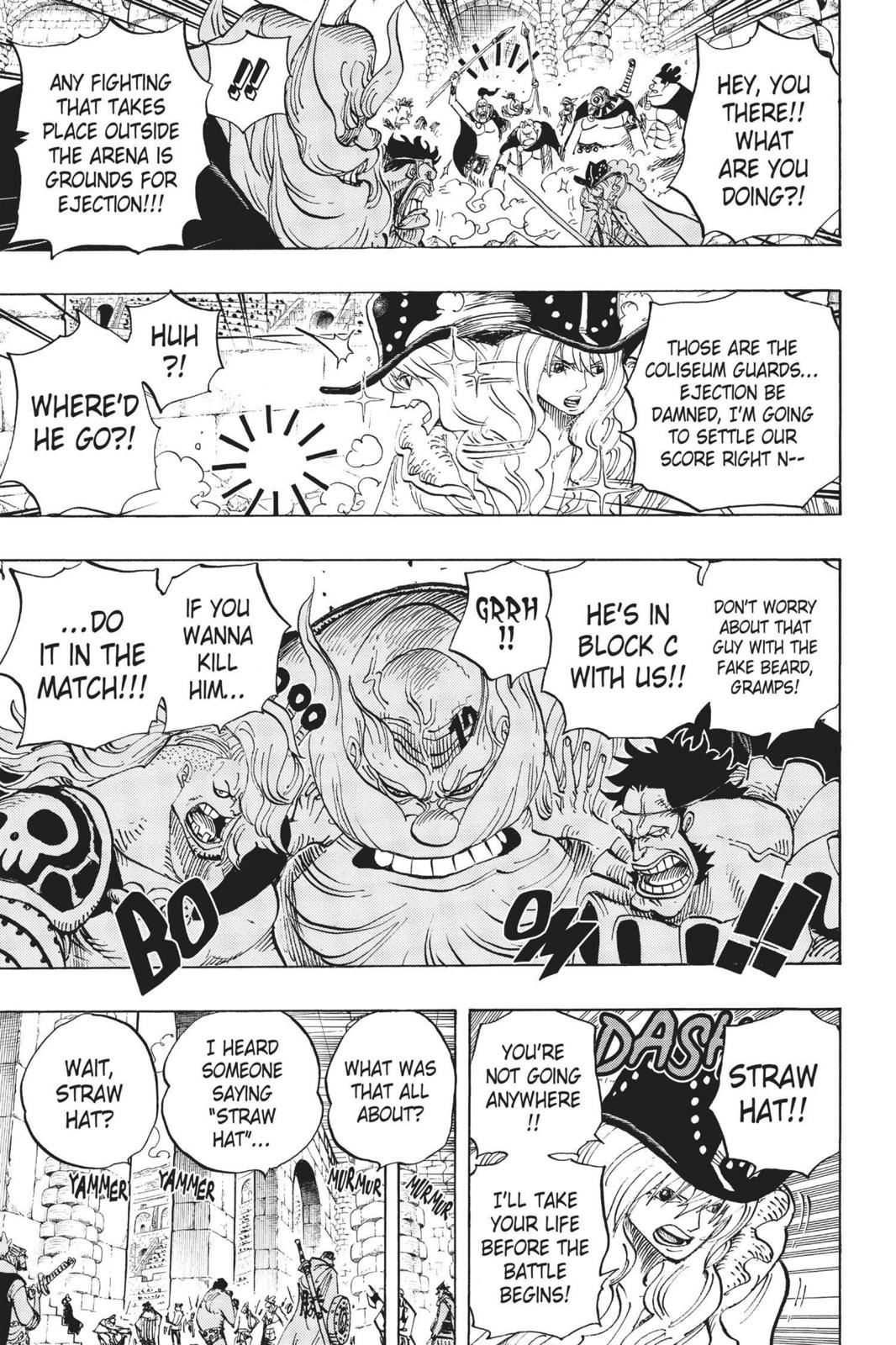 One Piece Manga Manga Chapter - 708 - image 9