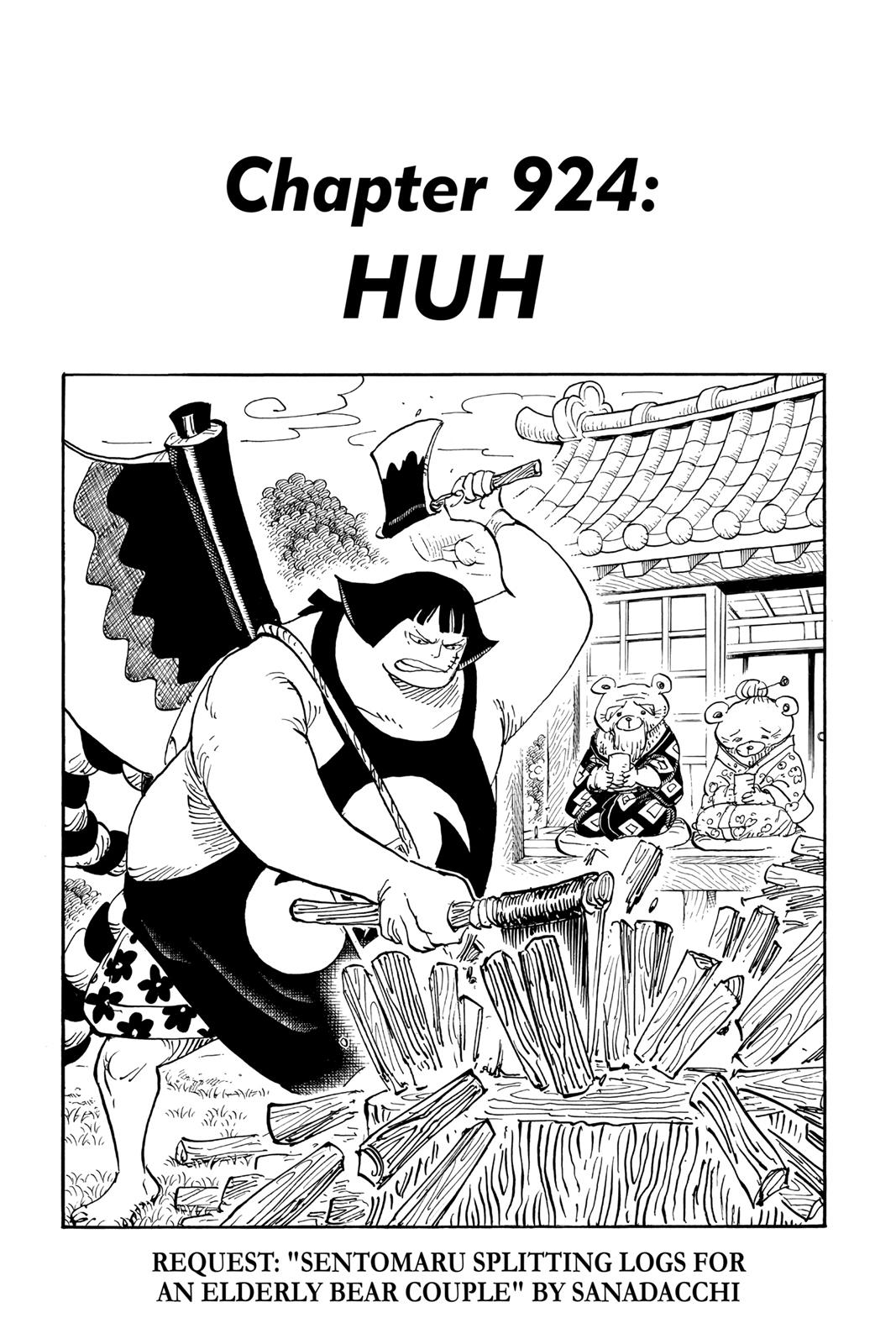 One Piece Manga Manga Chapter - 924 - image 1
