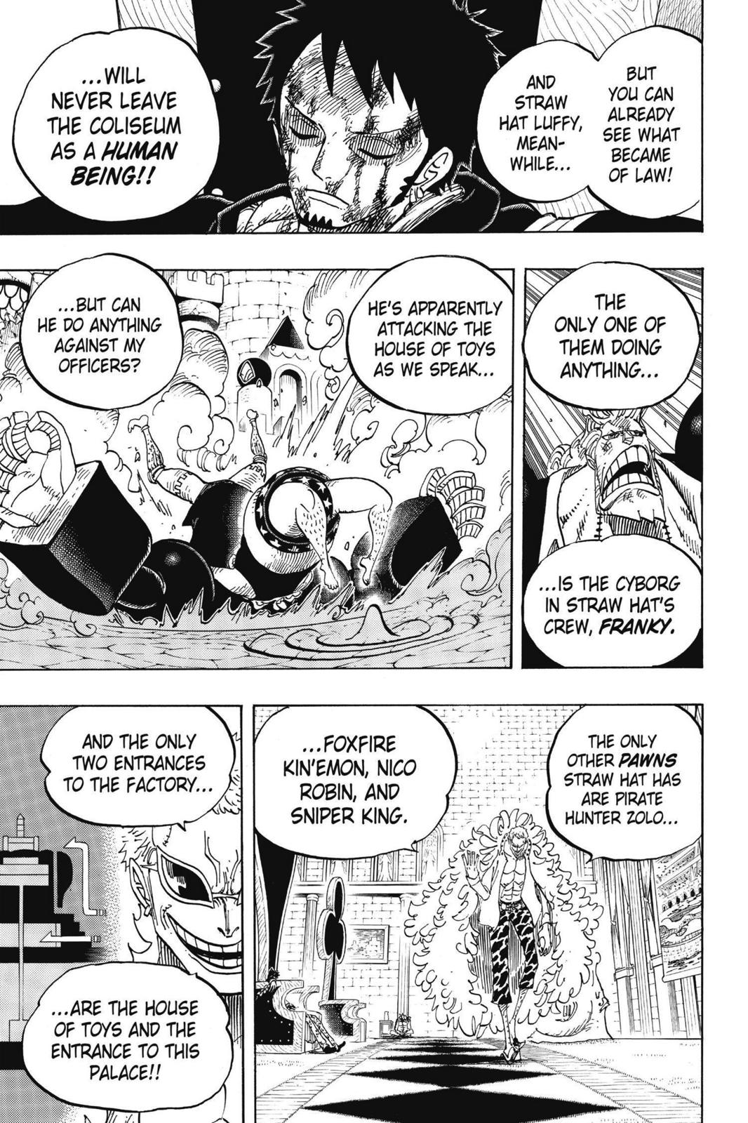 One Piece Manga Manga Chapter - 734 - image 16