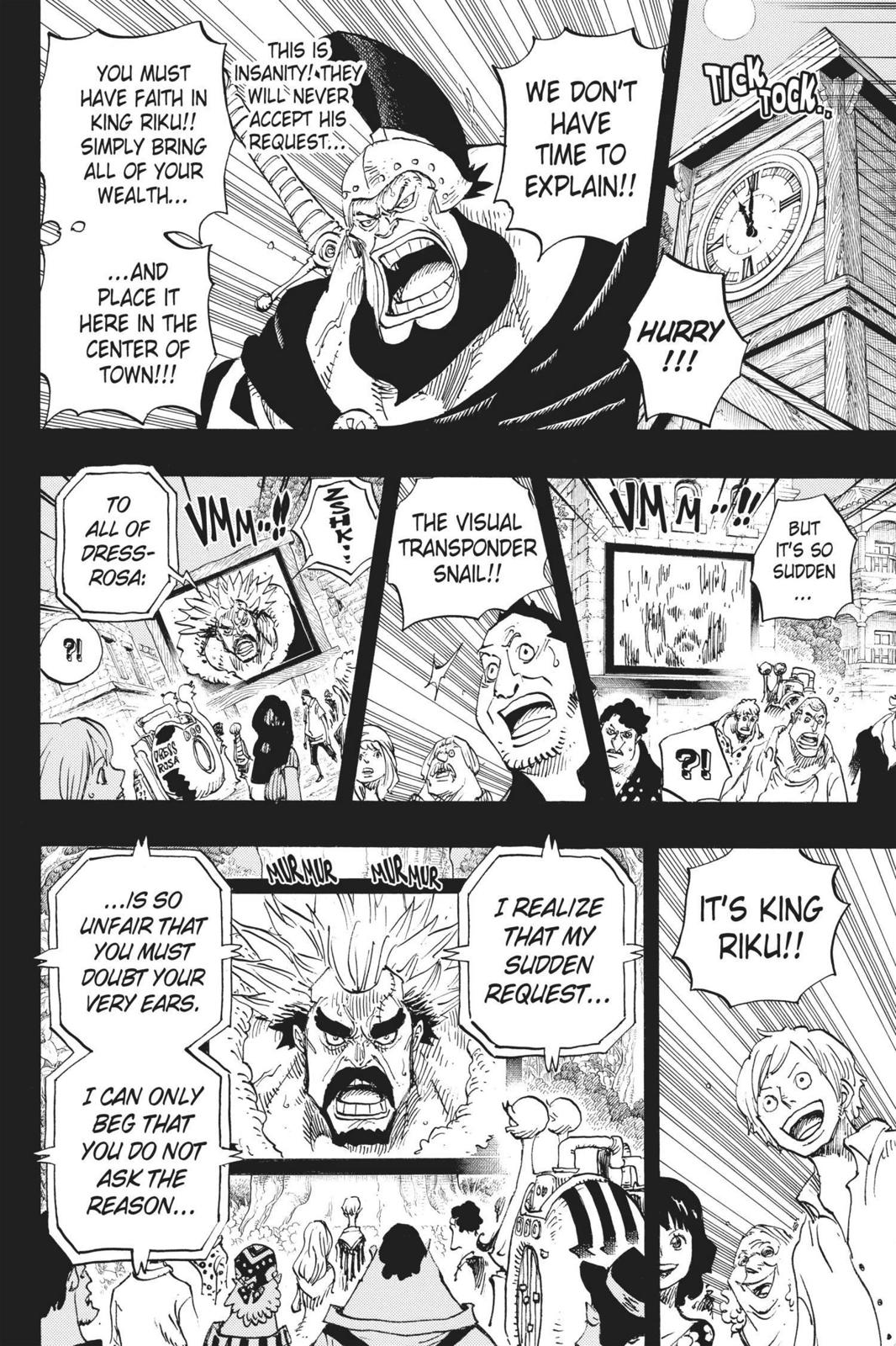 One Piece Manga Manga Chapter - 727 - image 10