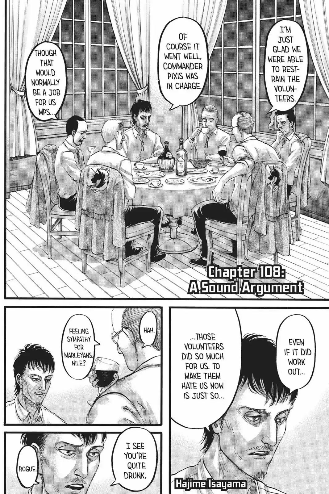 Attack on Titan Manga Manga Chapter - 108 - image 2