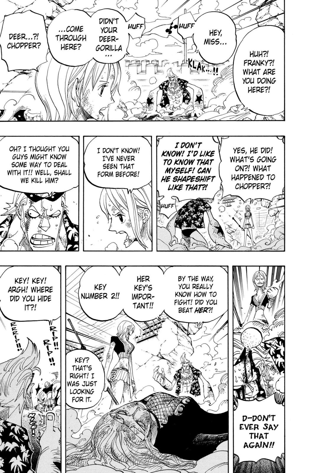 One Piece Manga Manga Chapter - 412 - image 12