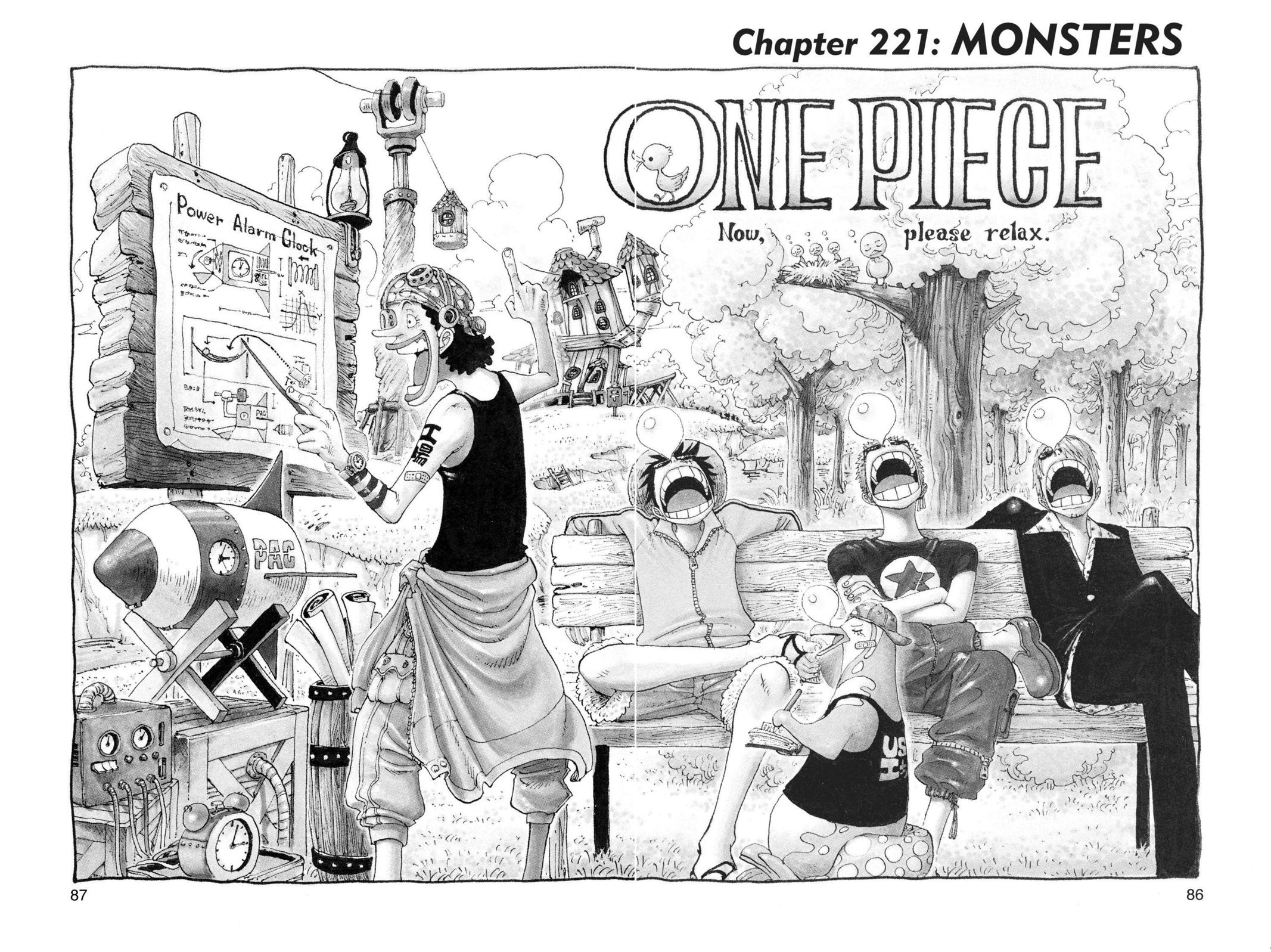 One Piece Manga Manga Chapter - 221 - image 1