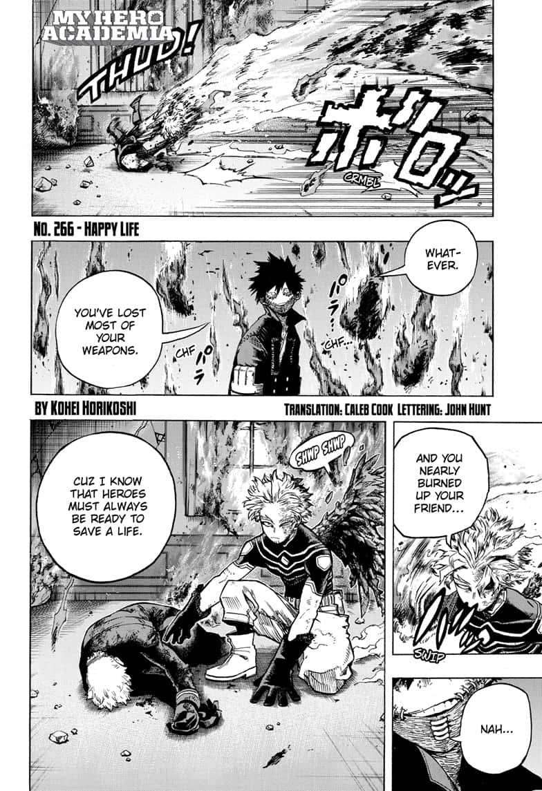 My Hero Academia Manga Manga Chapter - 266 - image 2