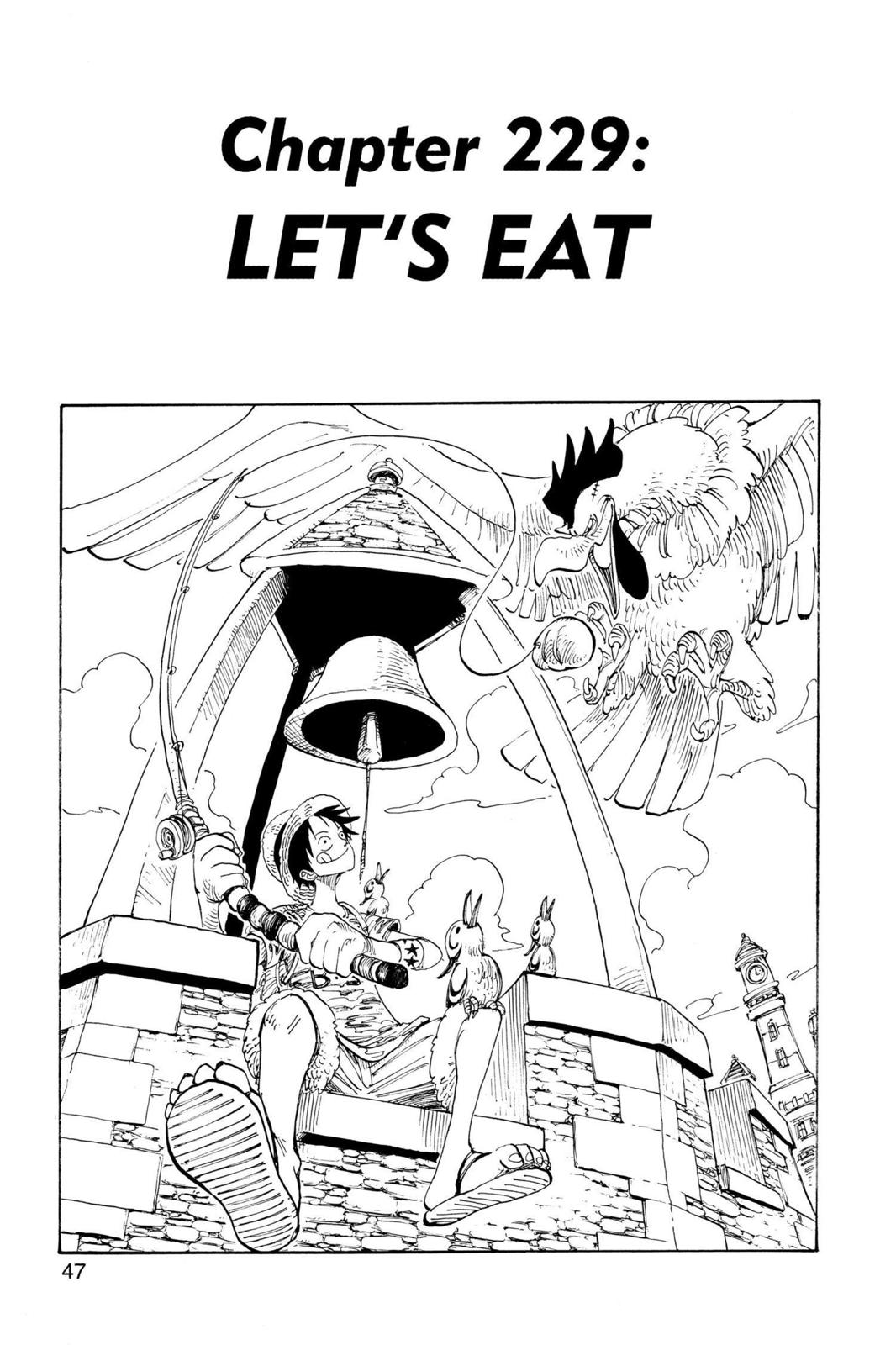 One Piece Manga Manga Chapter - 229 - image 1