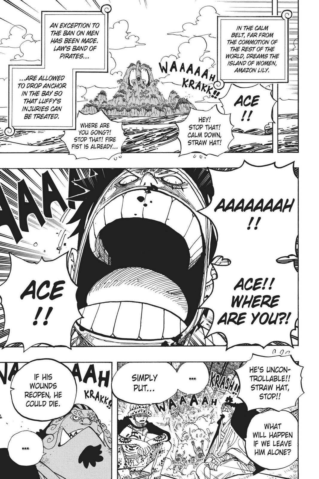One Piece Manga Manga Chapter - 582 - image 5