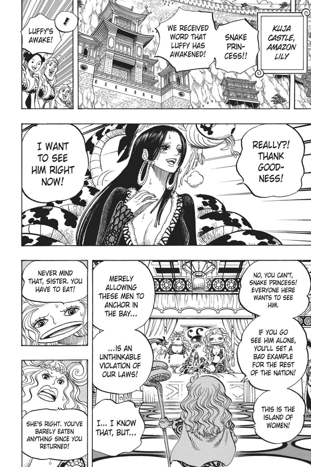 One Piece Manga Manga Chapter - 582 - image 6