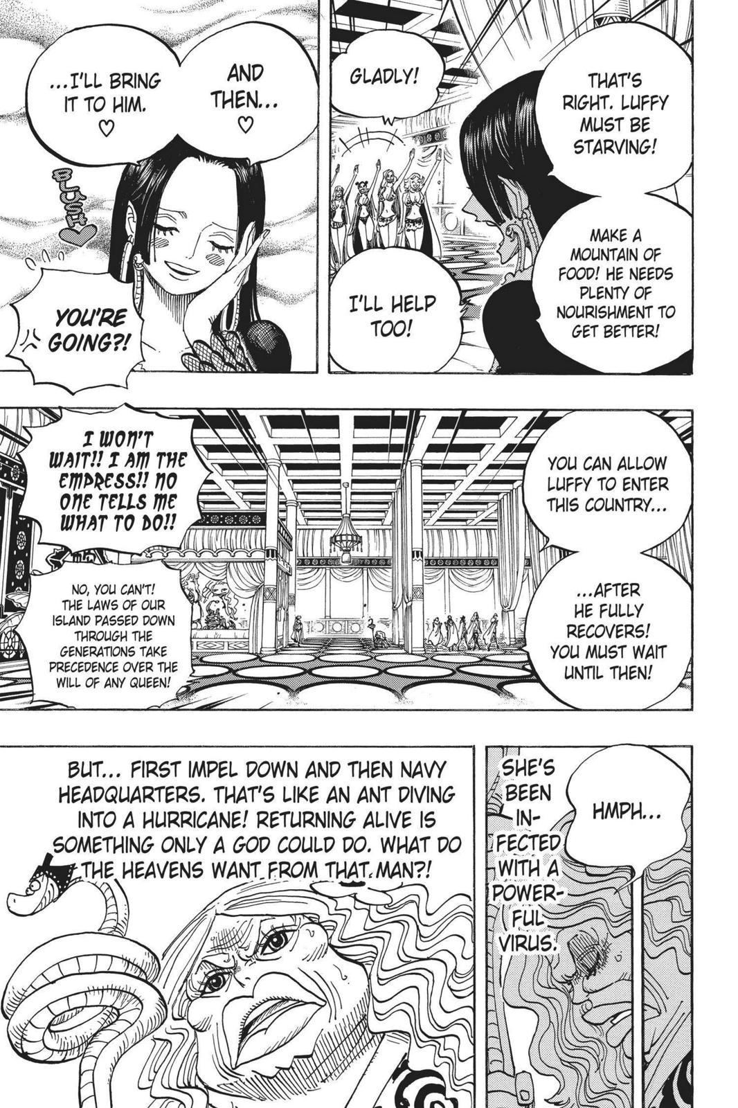 One Piece Manga Manga Chapter - 582 - image 7