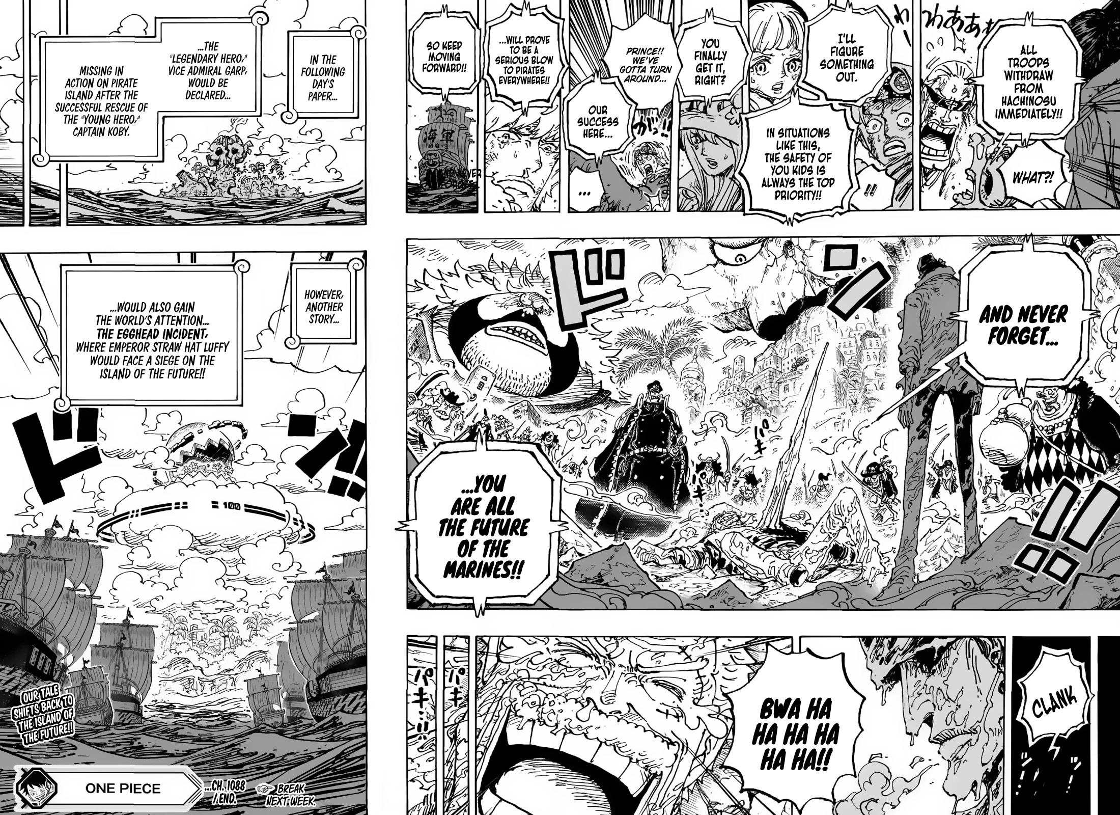 One Piece Manga Manga Chapter - 1088 - image 17