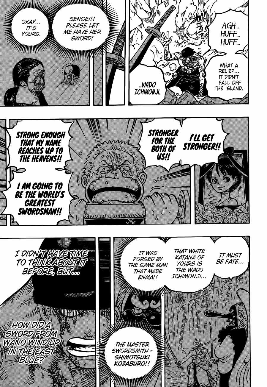 One Piece Manga Manga Chapter - 1033 - image 10