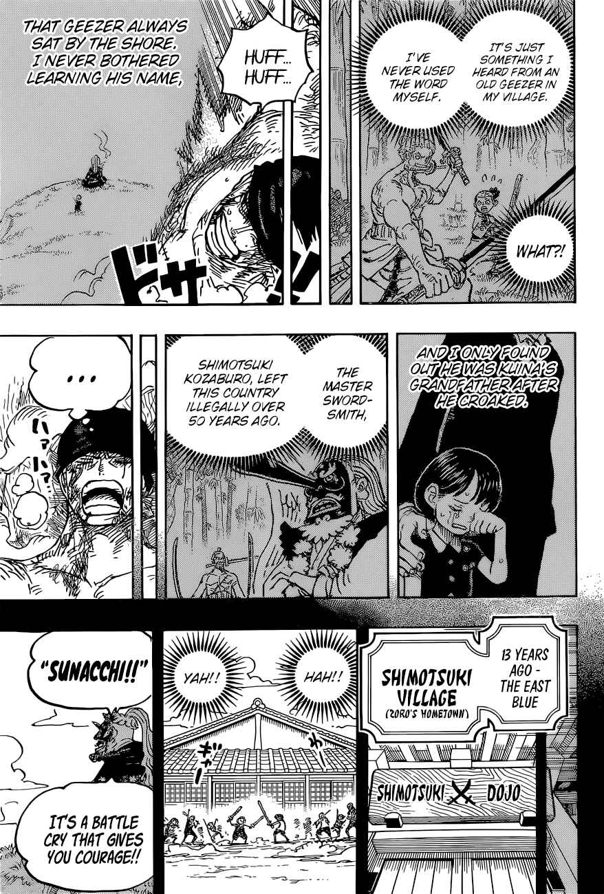 One Piece Manga Manga Chapter - 1033 - image 12