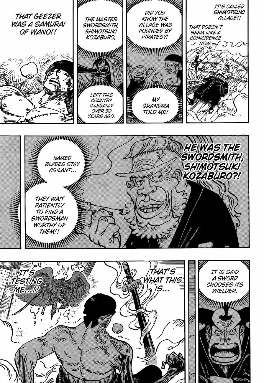 One Piece Manga Manga Chapter - 1033 - image 16