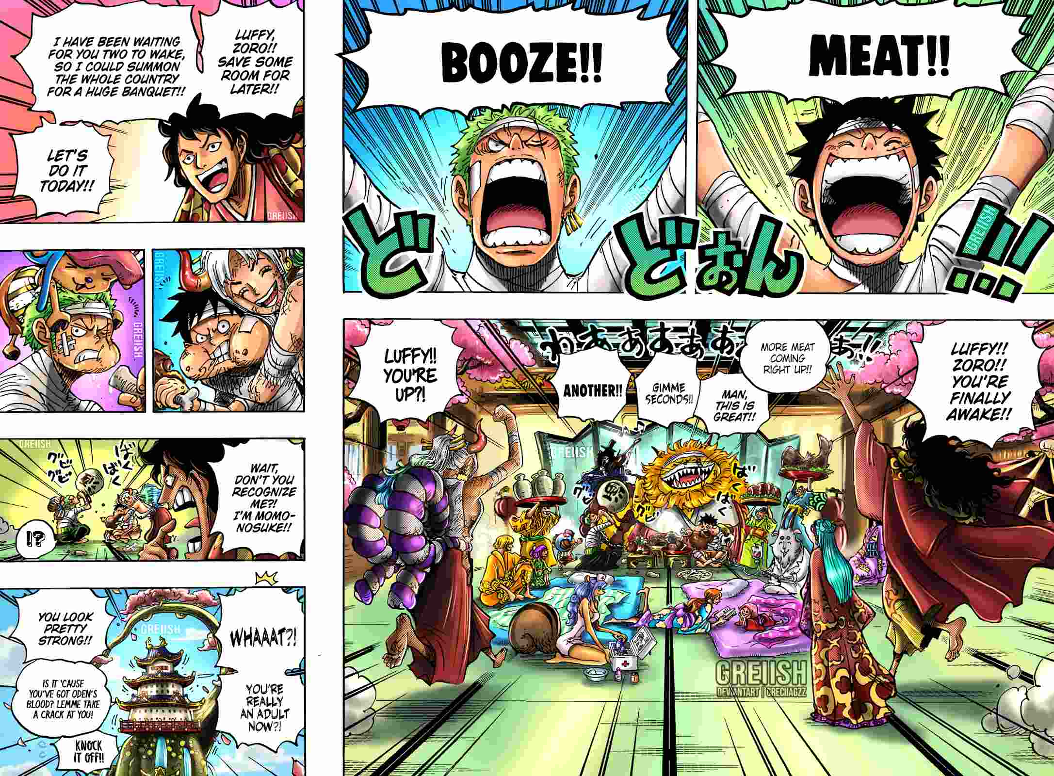 One Piece Manga Manga Chapter - 1052 - image 19